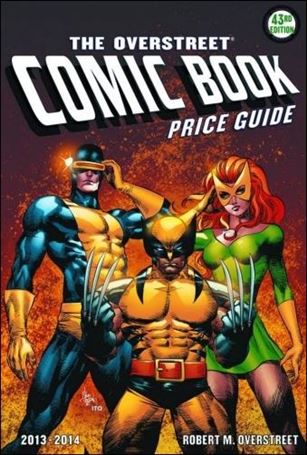 Official Overstreet Comic Book Price Guide issue 43 X-Men Cover