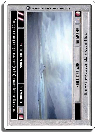 Star Wars: Hoth Revised (Base Set) card 66 Hoth: Ice Plains