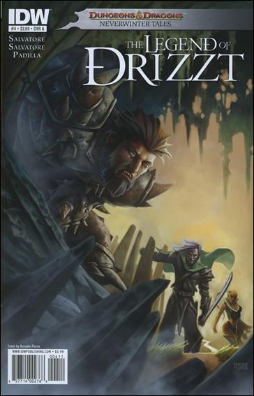 Dungeons & Dragons: The Legend of Drizzt: Neverwinter Tales issue 4 Gonzalo Flores Cover