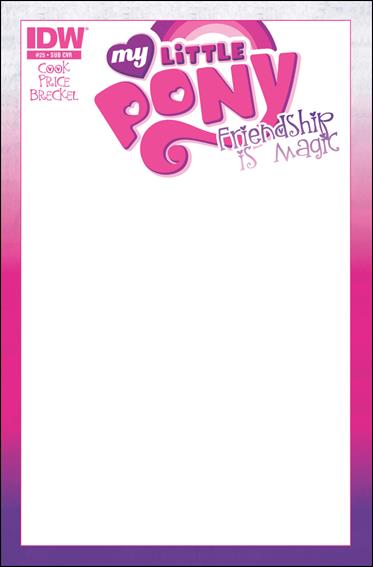 My Little Pony: Friendship is Magic issue 25-D Blank Subscription Cover