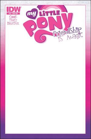 My Little Pony: Friendship is Magic issue 25-D Blank Subscription Cover