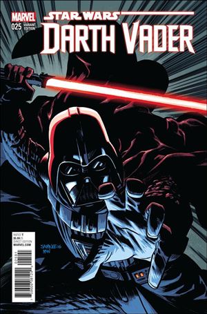 Darth Vader (2015) issue 25-G Chris Samnee 1:25 Cover