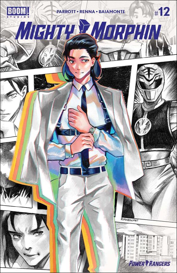 Mighty Morphin issue 12-E Rian Gonzales 1:25 Cover
