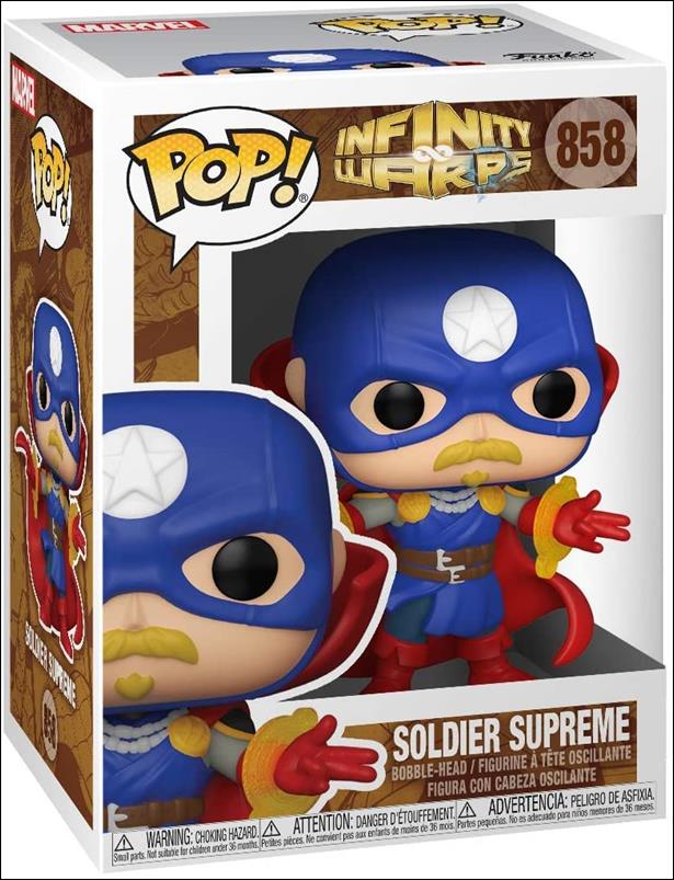 POP! Marvel figure 858 Soldier Supreme