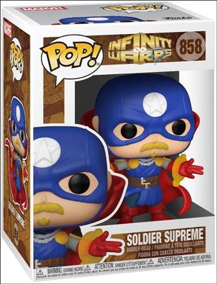 POP! Marvel figure 858 Soldier Supreme