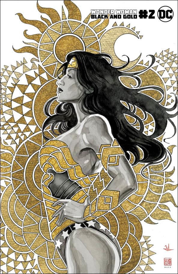 Wonder Woman: Black & Gold issue 2-C David Mack 1:25 Cover