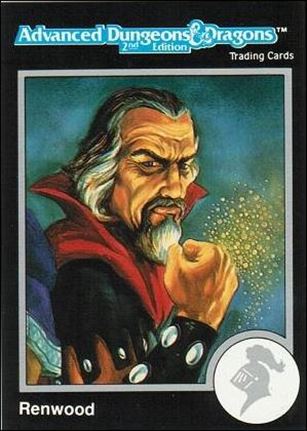 TSR 1991 Trading Cards Premier Edition Factory Set (Base Set) card 27 Advanced Dungeons & Dragons - Renwood