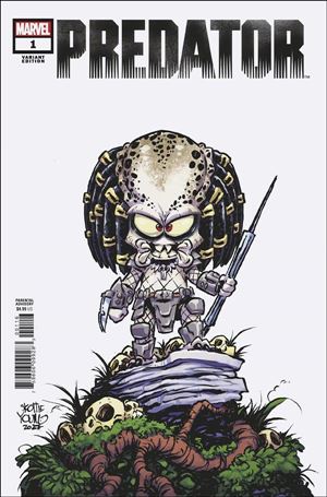 Predator (2022) issue 1-G Skottie Young Baby Cover