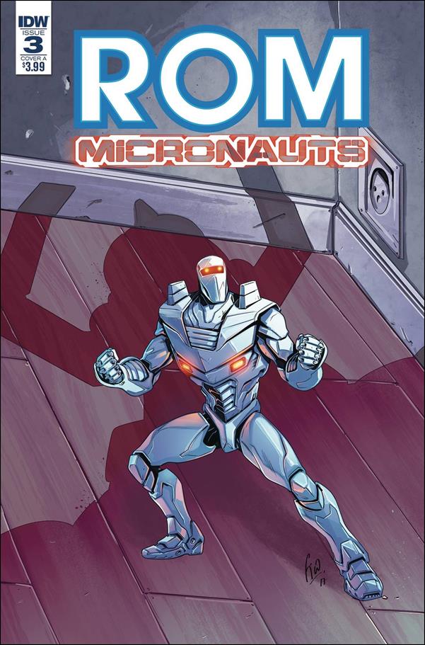 Rom & The Micronauts issue 3 Fico Ossio Cover