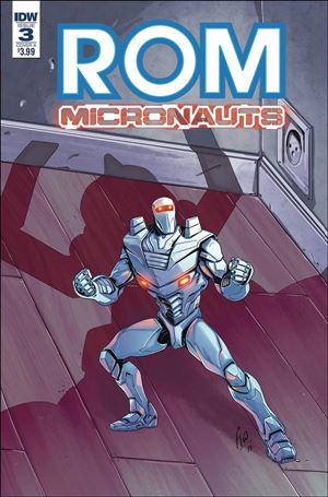 Rom & The Micronauts issue 3 Fico Ossio Cover
