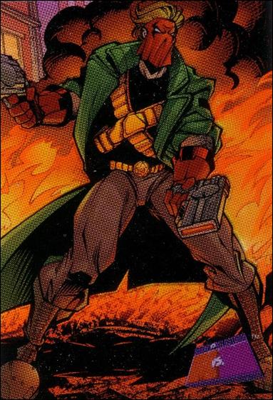Marvel vs WildStorm (Chromium Refractor Parallel Base Set) card 1 Masked Gunman!