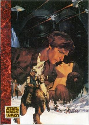 Star Wars Galaxy: Series 1 (Base Set) card 68 The Noble Tauntaun