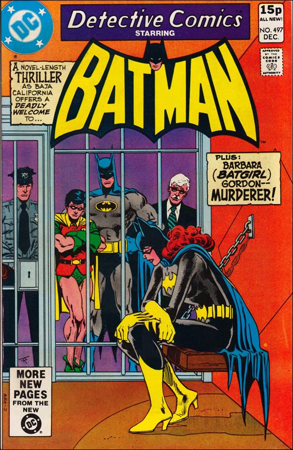 Detective Comics (1937) issue 497-B UK Price Cover