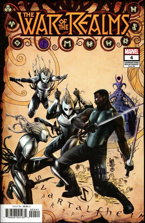 War of the Realms issue 4-B Giuseppe Camuncoli Connecting Cover