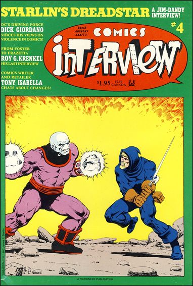 David Anthony Kraft's Comics Interview issue 4