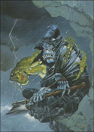 Mike Ploog (Base Set) card 76 Man or Beast