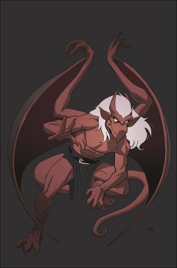 Gargoyles: Quest issue 4-G Drew Moss Virgin 1:15 Color Bleed Cover