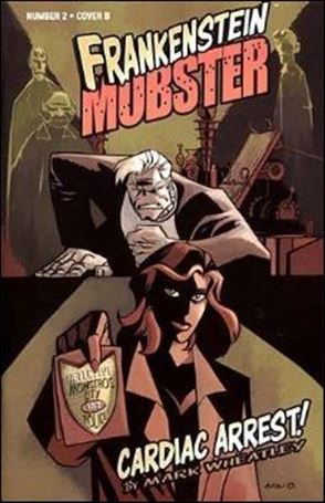 Frankenstein Mobster issue 2-B Michael Avon Oeming Cover