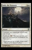 Magic the Gathering: Innistrad (Base Set) card 28 Rally the Peasants