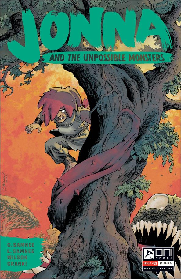 Jonna and the Unstoppable Monsters issue 9-B Tree & Monster Cover