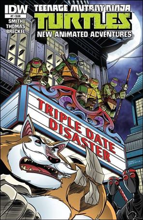 Teenage Mutant Ninja Turtles New Animated Adventures issue 7 Dario Brizuela Cover