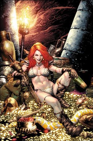 Immortal Red Sonja issue 2-U Retailer Exclusive Jay Anecleto Cover