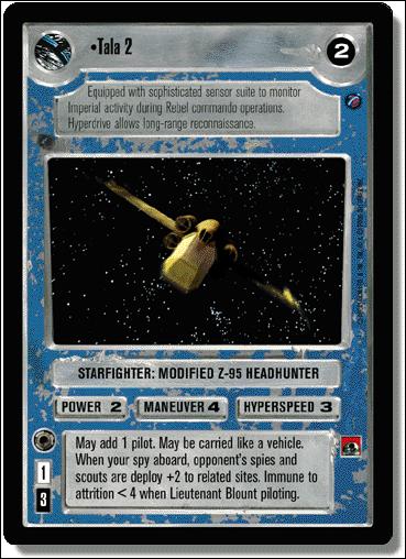 Star Wars: Death Star II Limited (Base Set) card 176 Tala 2