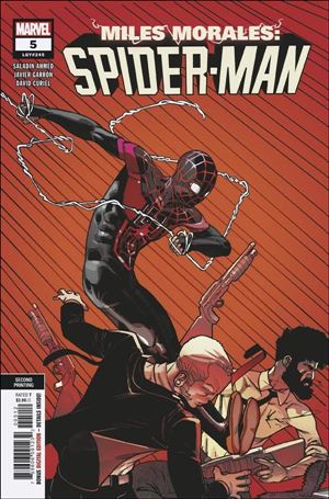 Miles Morales: Spider-Man (2018) issue 5-B Javier Garron Cover (2nd Printing)