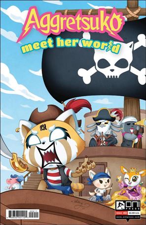 Aggretsuko: Meet Her World issue 2 Abigail Starling Cover