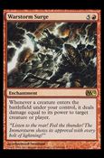 Magic the Gathering: 2012 Core Set (Base Set) card 160 Warstorm Surge