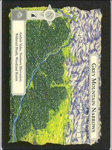Middle-Earth: The Wizards (Base Set) card 200 Grey Mountain Narrows