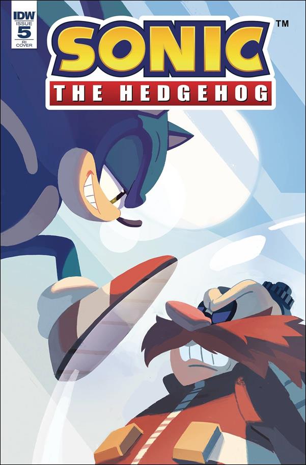 Sonic the Hedgehog (2018) issue 5-C Nathalie Fourdraine 1:10 Cover