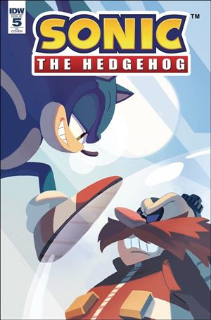 Sonic the Hedgehog (2018) issue 5-C Nathalie Fourdraine 1:10 Cover