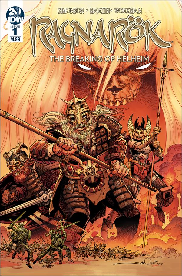 Ragnarok: The Breaking of Helheim issue 1 Walter Simonson Cover