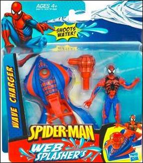 Spider-Man: Web Splasher's (3 3/4" Action Figures) figure 4 Wave Charger with Spider-Man