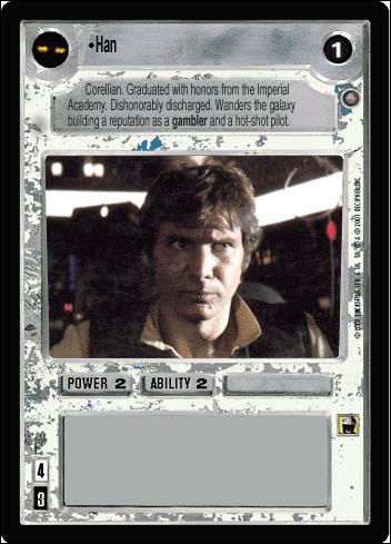 Star Wars: Jedi Pack (Base Set) card 7 Han