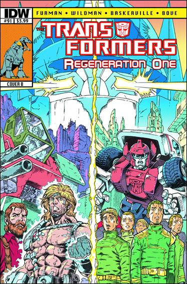 Transformers: Regeneration One issue 91-B Guido Guidi Cover
