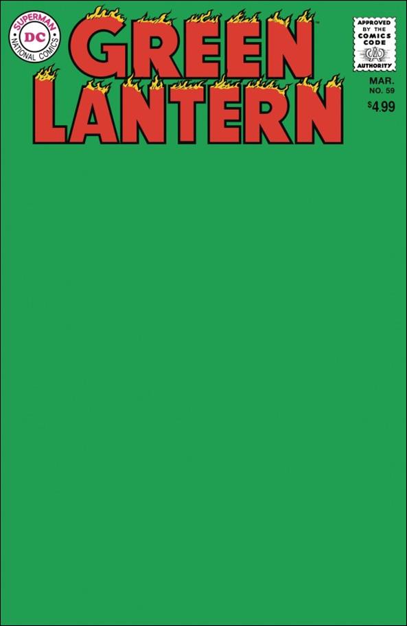 Green Lantern (1960) issue 59-C Facsimile Edition (2024) Blank Cover