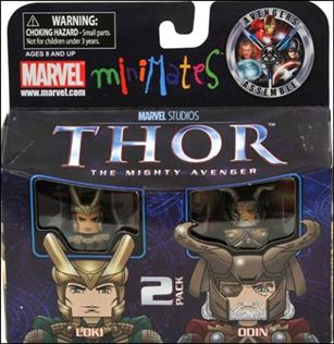 Marvel Minimates figure 113 Loki and Odin