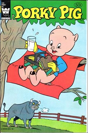 Porky Pig (1965) issue 105-B White Whitman Logo