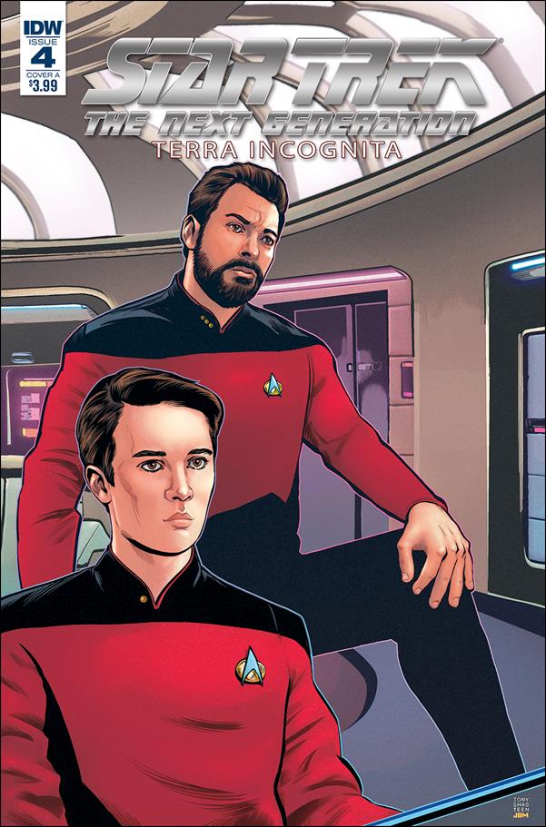 Star Trek: The Next Generation: Terra Incognita issue 4 Tony Shasteen Cover