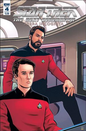 Star Trek: The Next Generation: Terra Incognita issue 4 Tony Shasteen Cover
