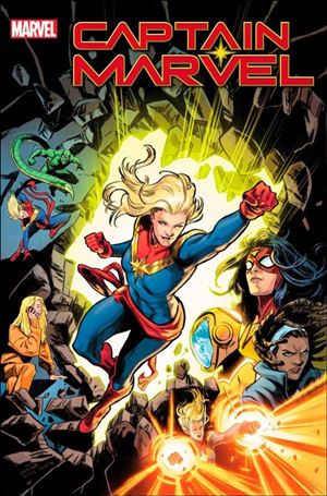 Captain Marvel (2019) issue 45-B Carmen Carnero Classic Homage Cover