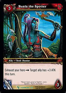 World of Warcraft: March of the Legion (Base Set) card 200 Ruala the Spotter