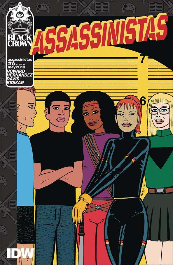 Assassinistas issue 6 Gilbert Hernandez Cover