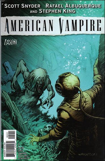 American Vampire issue 2-B Bernie Wrightson 1:25 Cover