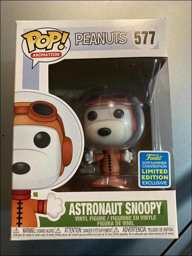 POP! Animation figure 577 Astronaut Snoopy 