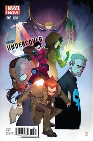 Avengers Undercover issue 3-B Jorge Molina 1:50 Cover