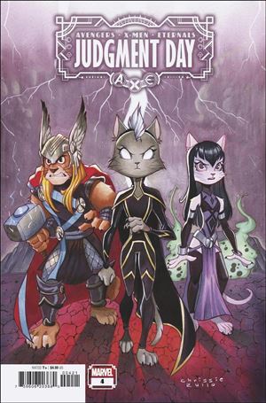 A.X.E.: Judgment Day issue 4-E Chrissie Zullo Cat Cover