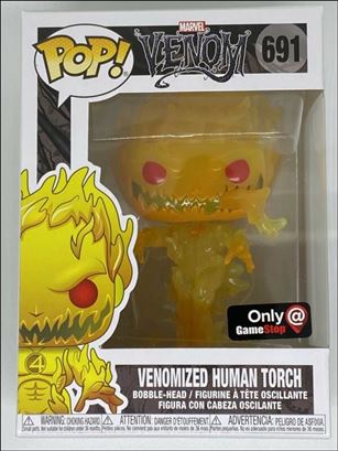 POP! Marvel figure 691 Venomized Human Torch
